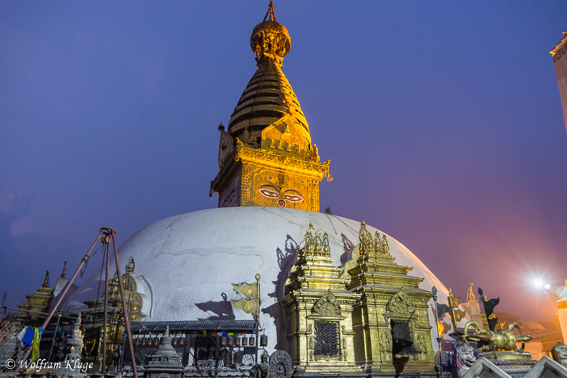 Swayambhunath Stupa in Kathmandu