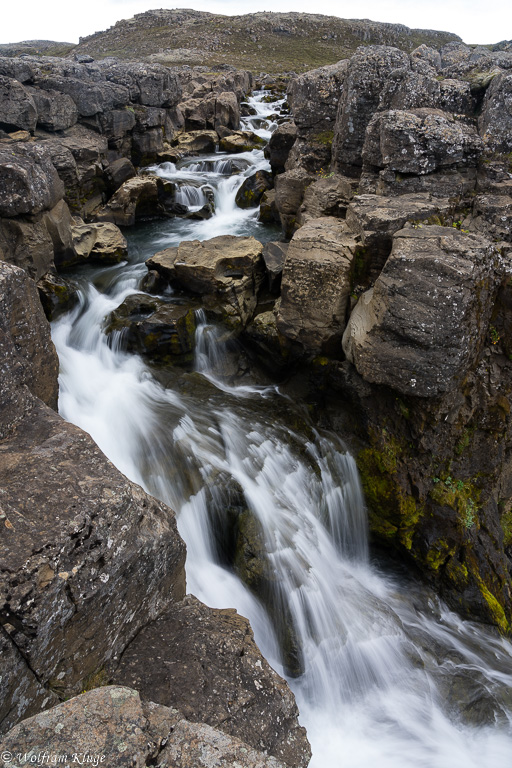 Laugafell Wasserfälle